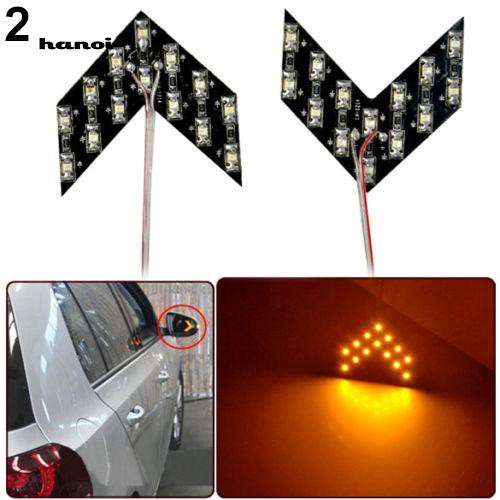 Hn♥Bộ 2 ĐèN LED Xi Nhan 14SMD HìNh MũI Tên Cho Xe Hơi