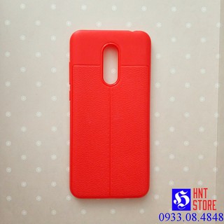 ỐP LƯNG XIAOMI REDMI NOTE 4X - CAO SU GIẢ DA