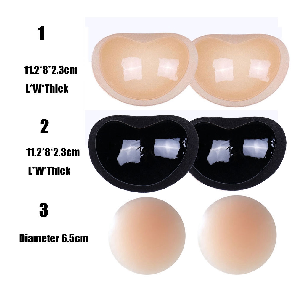 Bộ 2 miếng dán đầu ngực silicone tiện dụng nữ