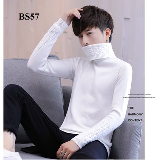 Áo len nam cổ lọ form ôm BS57