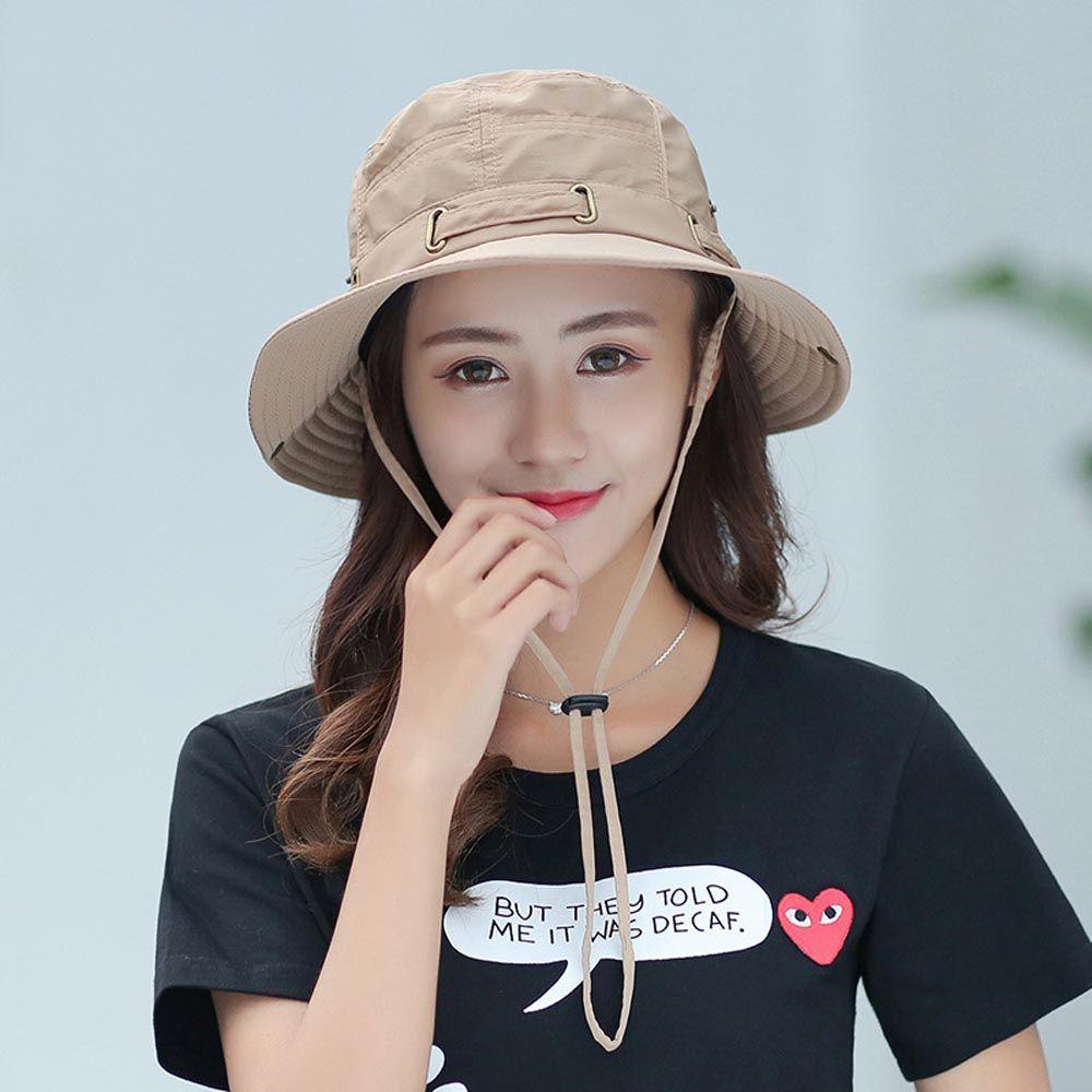 NICKOLAS Nón Tai Bèo Chống Nắng Thoáng Khí Thời Trang Mùa Hè Cho Nam Và Nữ