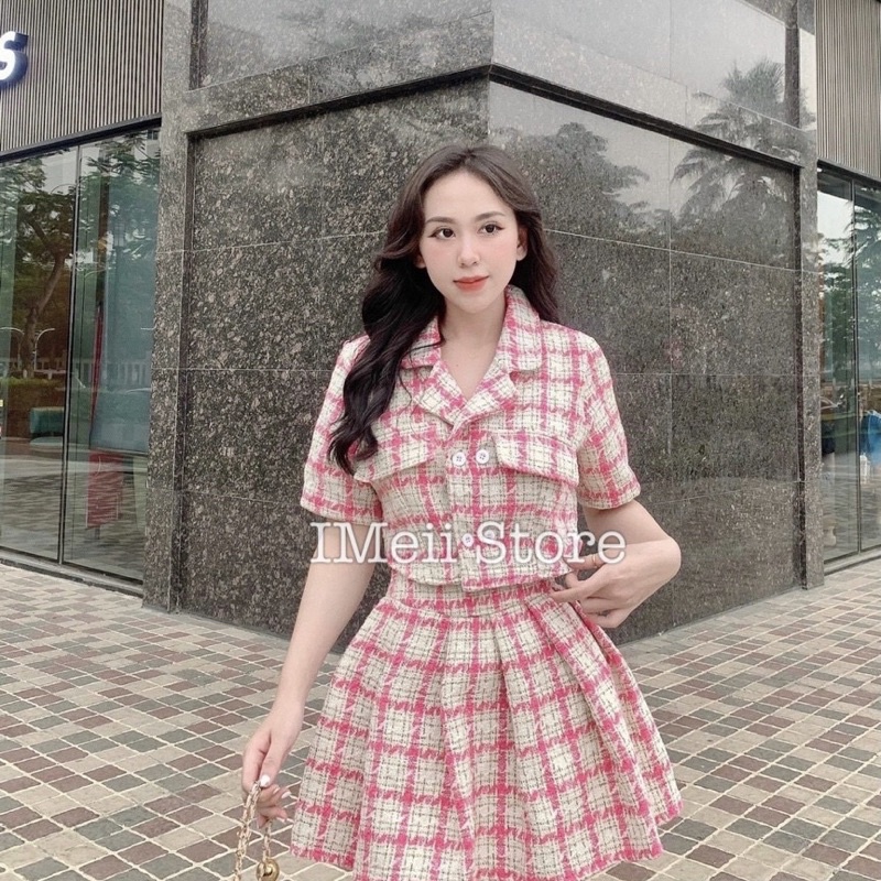 Set dạ hồng