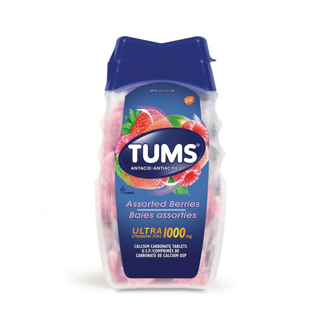 💕Kẹo ngậm TUMS Extra Strength 750mg 💕