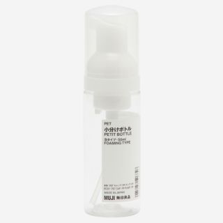 Chai chiết tạo bọt Muji Petit Bottle Foam Type 50ml