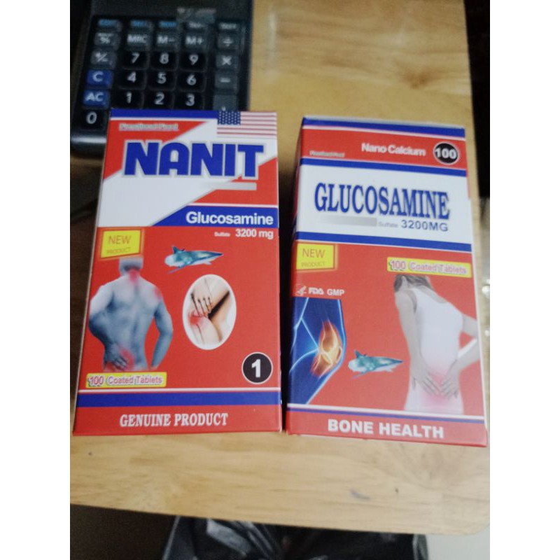 Viên glucosamin nanit 3200mg hộp 100v