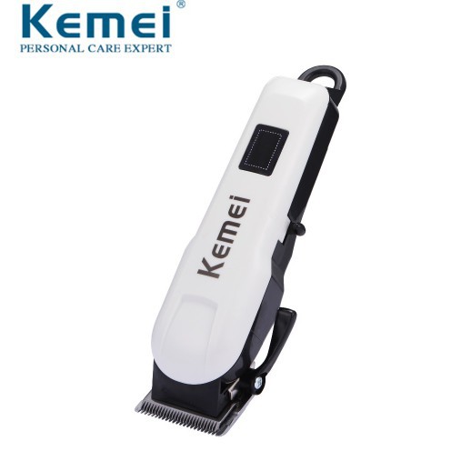 Tông Đơ Cắt Tóc Kemei KM-809A Màn Hình LCD Không Dây Chuyên Nghiệp