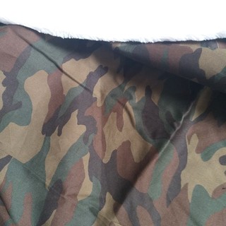 Vải kaki rằn ri ,dài 1m× khổ 1m1(35k)