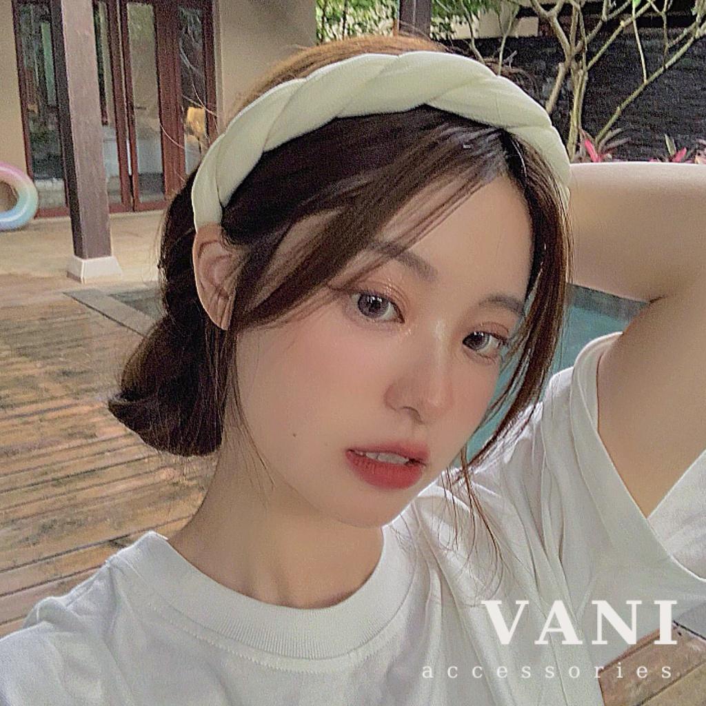 Băng Đô, Mấn Cài Tóc Nữ Kiểu Xoắn Nhiều Màu - Vani Store [Pkt00239]