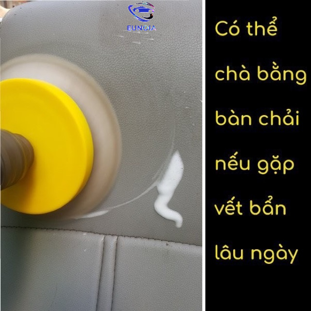 Chai xịt bọt vệ sinh đồ da Flamingo làm sạch ghế da 650ml , nội thất ô tô - Làm sạch ghế da, nỉ, taplo