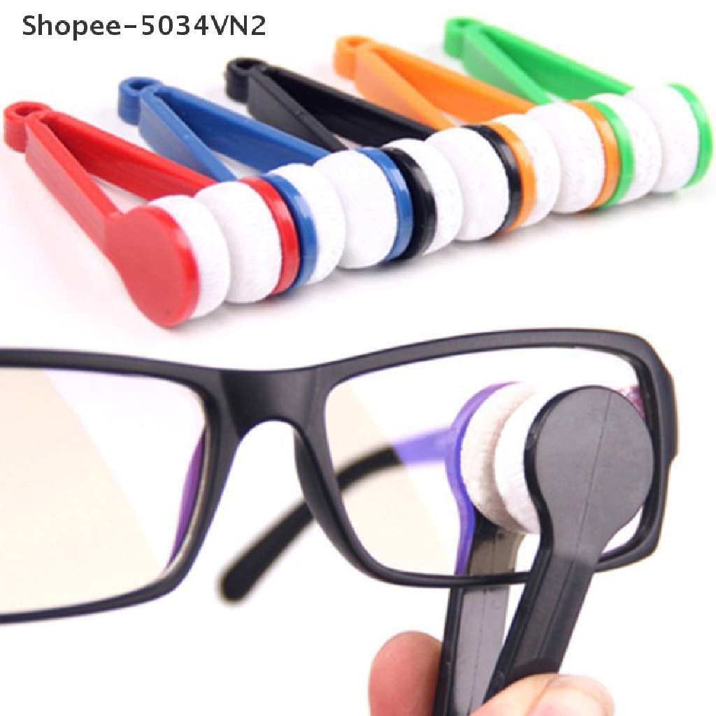 1 Cọ Vệ Sinh Mắt Kính Hai Mặt Mini Shopee-5034VN2