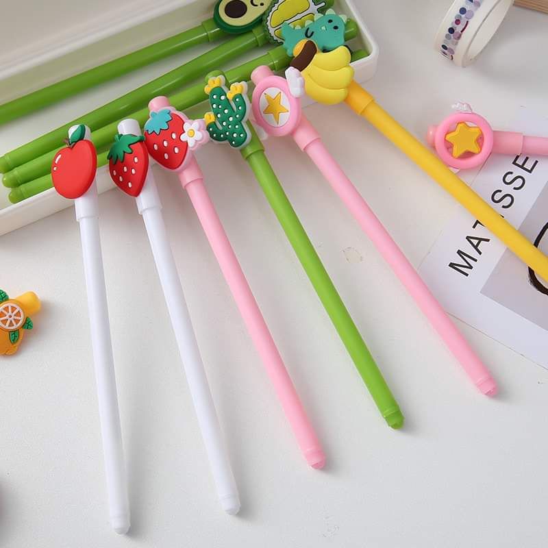 Bút mực nước hình cute ngẫu nhiên