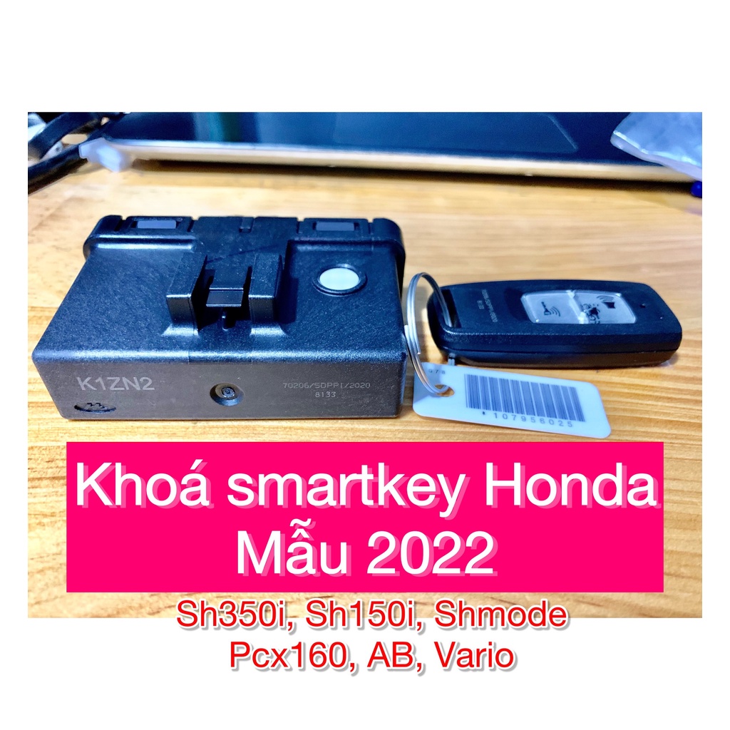 [Chính hãng] Smartkey Honda mẫu 2022 lắp vario winnner x vision ab lead winx shmode win x shvn click beat scoopy sh mode