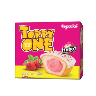 Bánh TOPCAKE Toppy One - Sôcôla Trắng Dâu (Hộp 360g) thumbnail