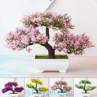 Cây bon sai nhân tạo xinh xắn trang trí nhà cửa