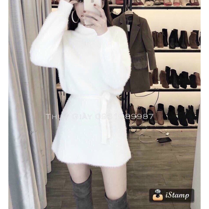 Áo len lông thỏ hàng quảng châu