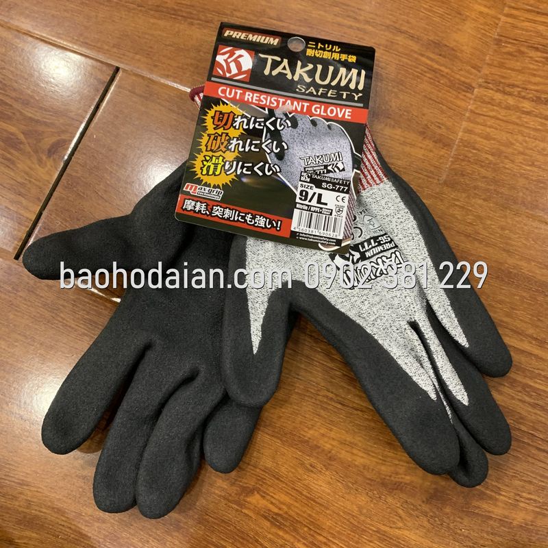 Găng Tay Chống Cắt Cao Cấp TAKUMI SG-777