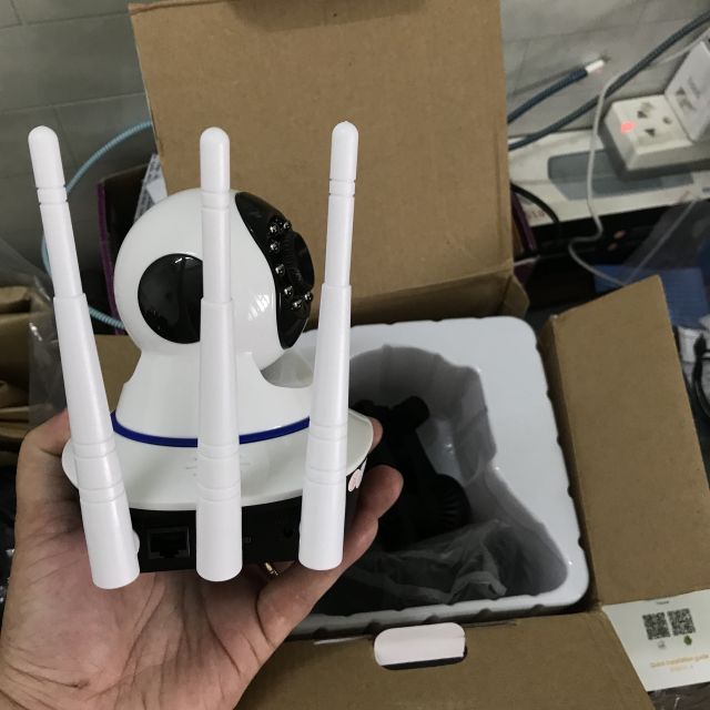 CAMERA IP 3 ANTEN BẮT SÓNG WIFI CỰC TỐT | BigBuy360 - bigbuy360.vn
