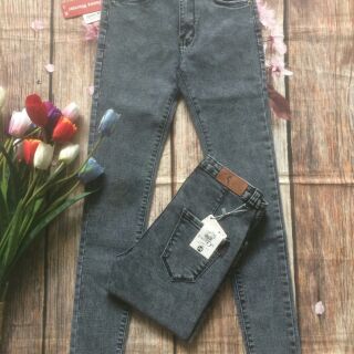 👑 Quần skinny jeans lưng cao