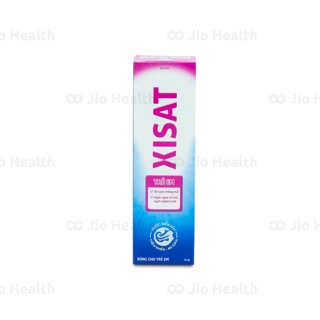 Dung dịch xịt mũi trẻ em Xisat hồng 75ml