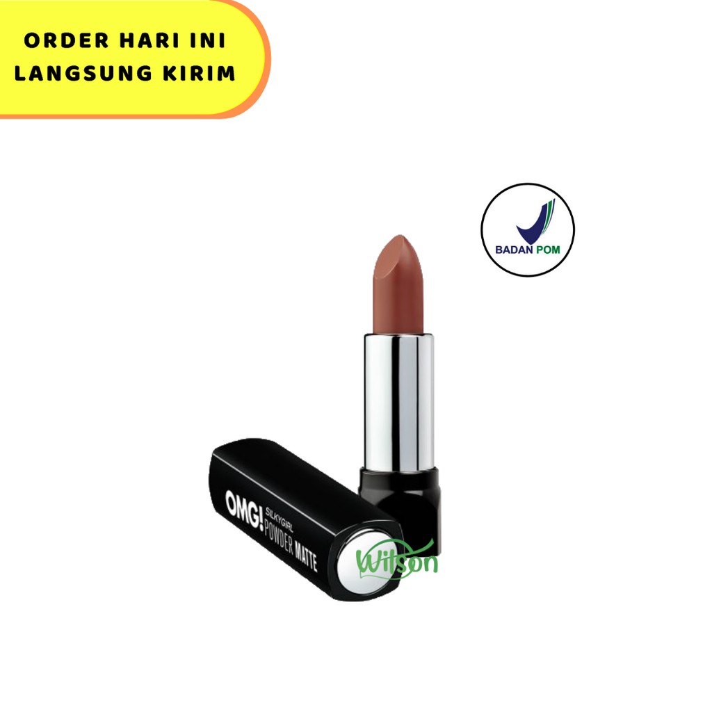 (hàng Mới Về) Son Lì Omg Chất Son Mịn Như Lụa Cho Nữ