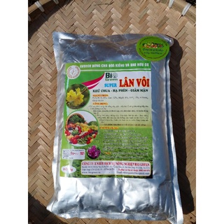 Gói 2kg super lân vôi bi green
