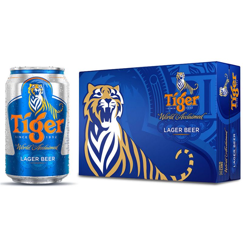Thùng bia Tiger 24 lon