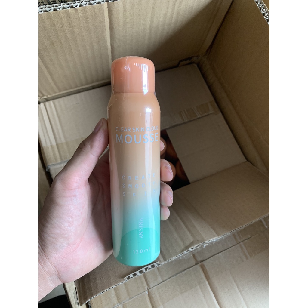 Xịt Tẩy Lông Dạng Bọt ANSINA MOUSSE 120ML