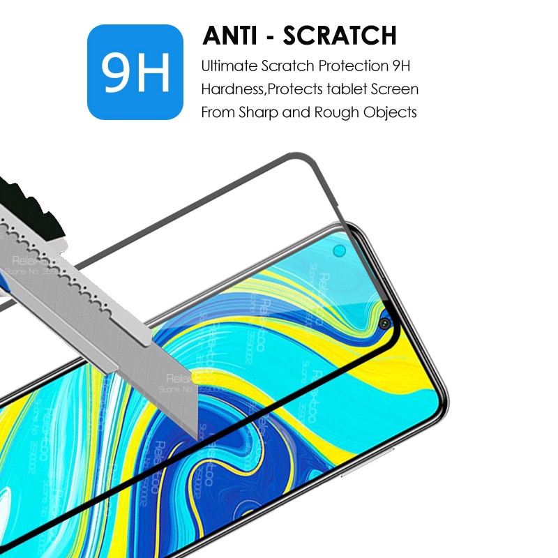 Kính Cường Lực 9d Cao Cấp Bảo Vệ Toàn Màn Hình Cho Xiaomi Redmi Note 9s Note 9 Pro Max
