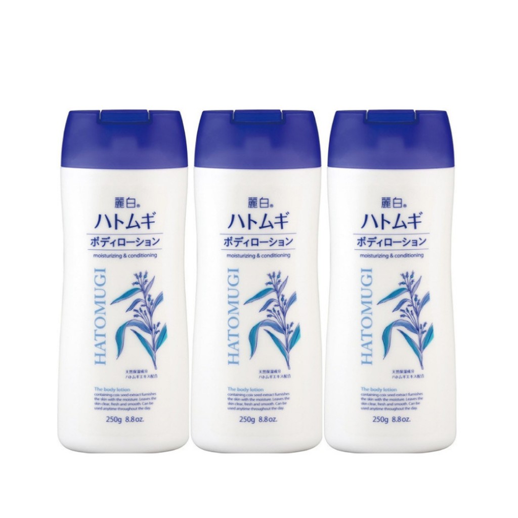 Sữa Dưỡng Thể Ban Đêm Hatomugi The Body Lotion 250g Ý Dĩ Nhật Bản