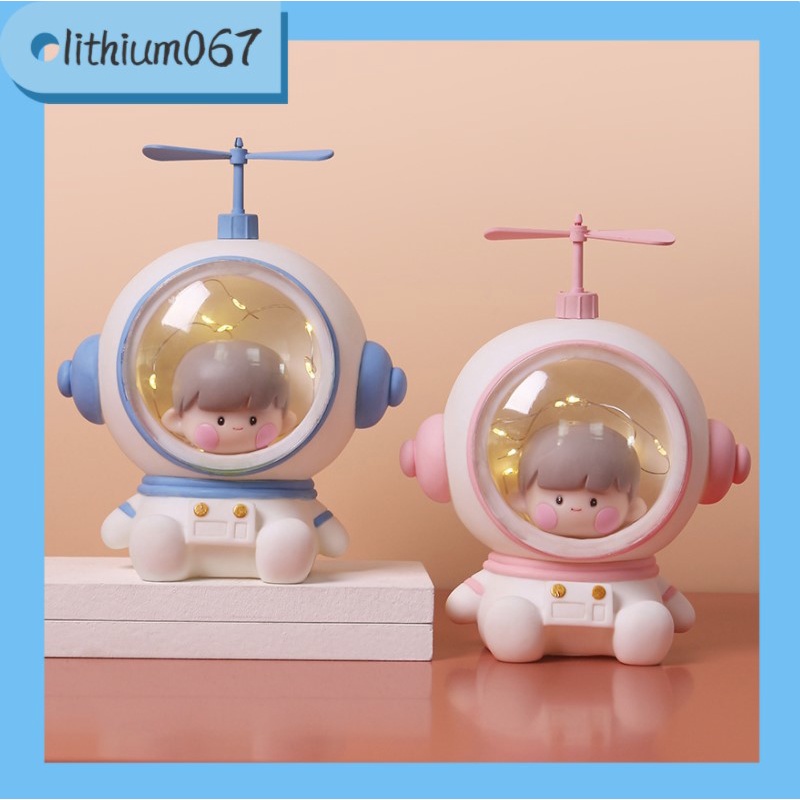 Hàng có sẵn đèn led phi hành gia Lithium067 Người vũ trụ LED Đèn ngủ dễ thương Thiết kế người Vẽ tay Màu sắc tự nhiên Bền bỉ Thân thiện với môi trường cho trẻ em