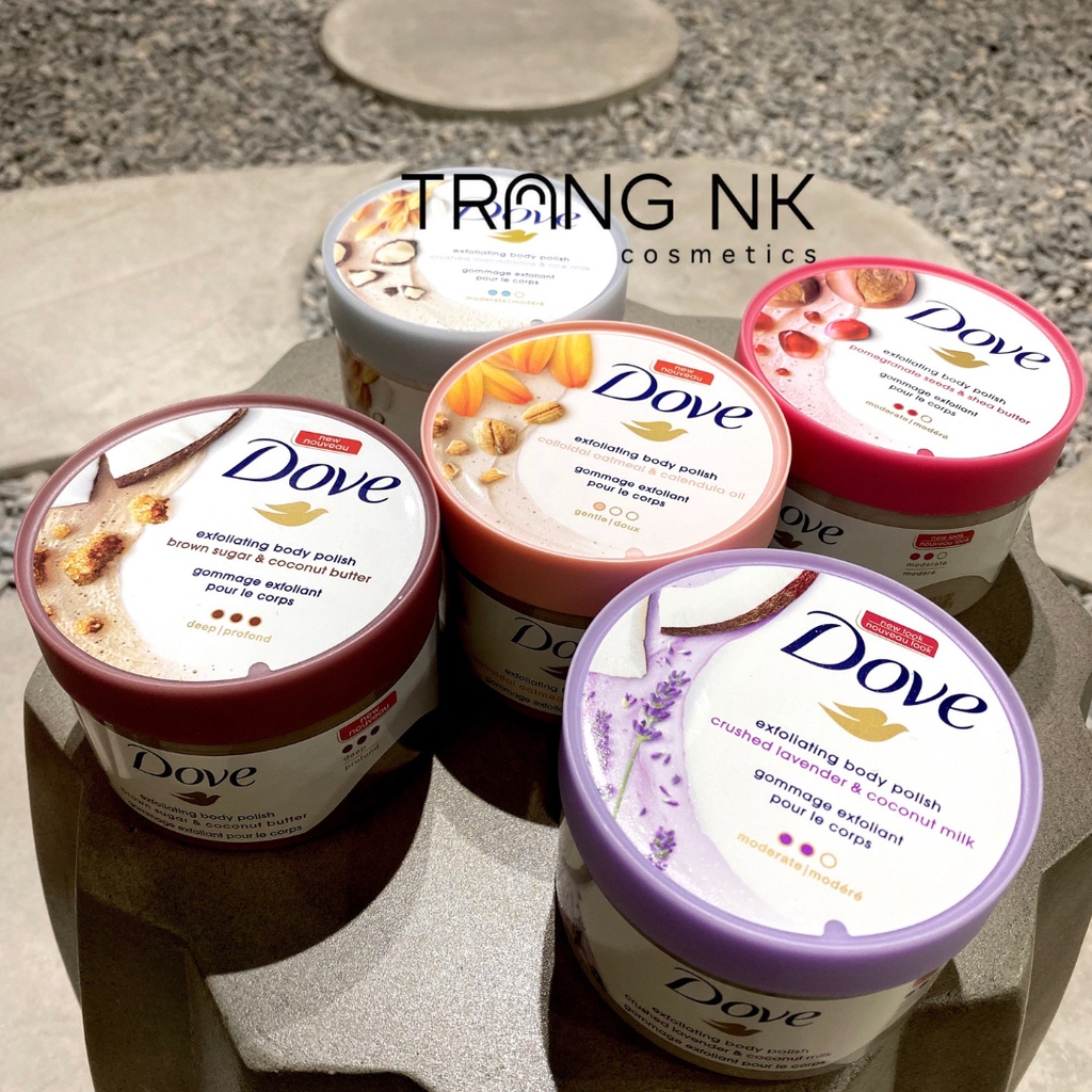 Tẩy Da Chết Body Dove BẢN MỸ