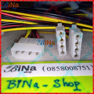 Cáp chia nguồn Molex 4pin từ 1 ra 2