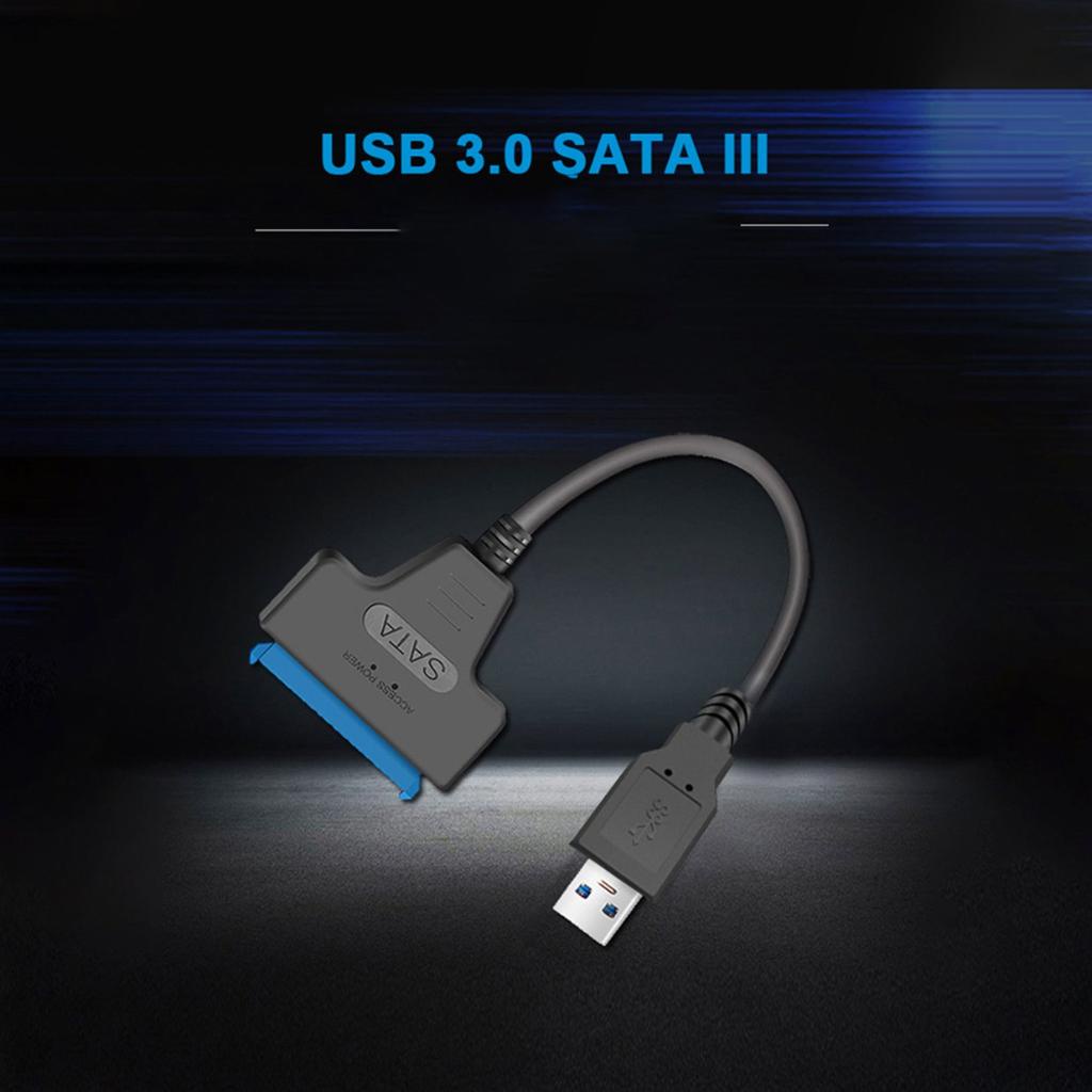 ★Cáp chuyển đổi cổng SATA III sang USB 3.0 hỗ trợ HDD SSD 2.5 inch Hỗ trợ UASP 2TB