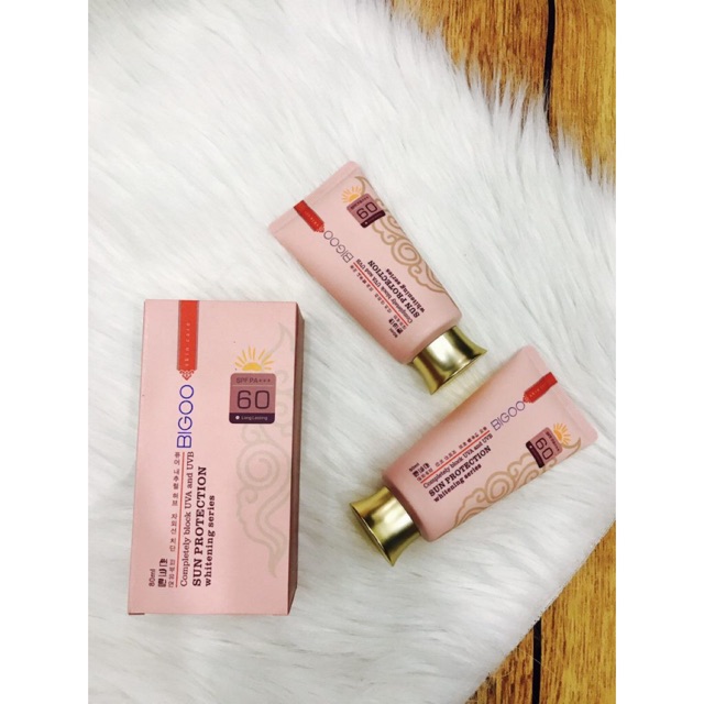 🐬 🐬 Kem chống nắng BIGOO Sun Protection SPF60 hàng xách tay Hàn Quốc 🐬 🐬