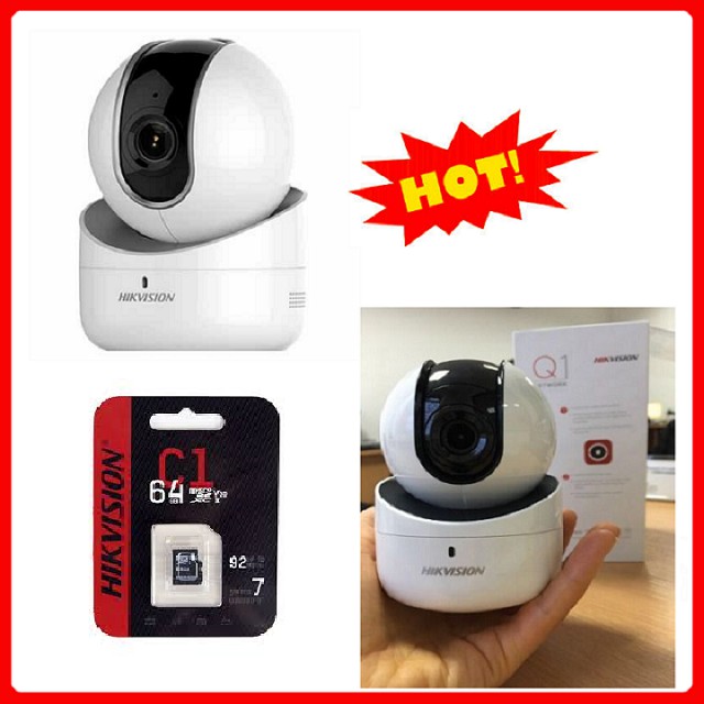 [Tặng thẻ nhớ 64 Gb HIKVISON ] Camera IP Hikvision DS-2CV2Q21FD-IW 2 MP Chính hãng