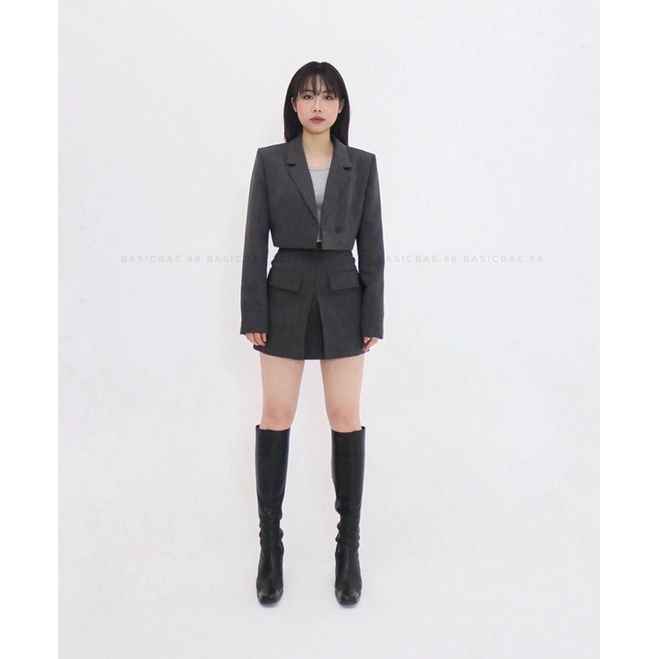 Suit ngắn chân váy trẻ trung cá tính
