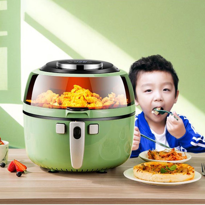 Nồi chiên không dầu KONKA Dung Tích 6.5L Dùng Cho 4-6 Người Ăn, Công Suất 1350W - Bảo Hành 12 Tháng, MDT020