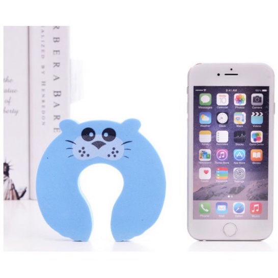 Miếng chặn cửa  chống kẹp tay an toàn cho trẻ nhỏ hình động vật độc đáo - Kanta store