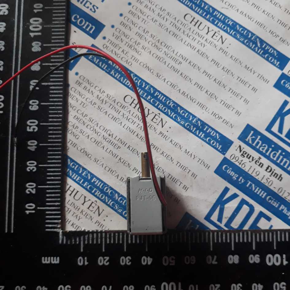 nam châm điện 6-12Vdc, 15mm 33g kde2577