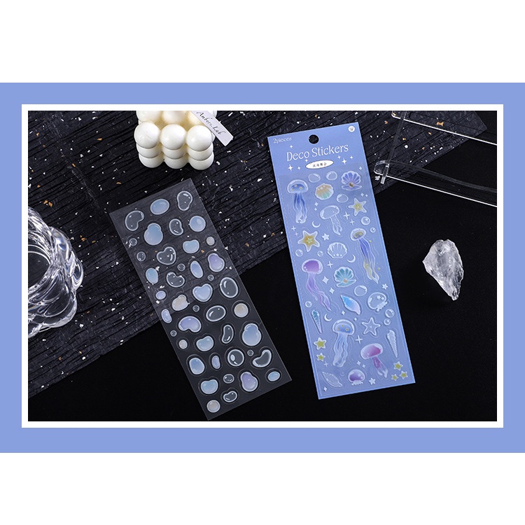 Sticker trang trí Decor Toploader - 2 tấm 1 set - Be Tiny Stationery