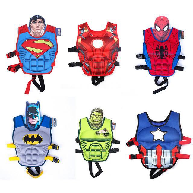 Áo phao siêu nhân cho bé hình Superhero