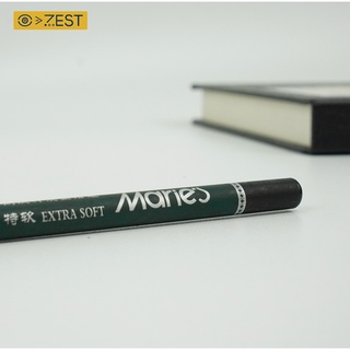 [Zest Corner] Bút chì than vẽ chân dung MARIES