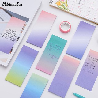 Bộ 2 xấp giấy note nhiều màu thiết kế dễ thương xinh xắn