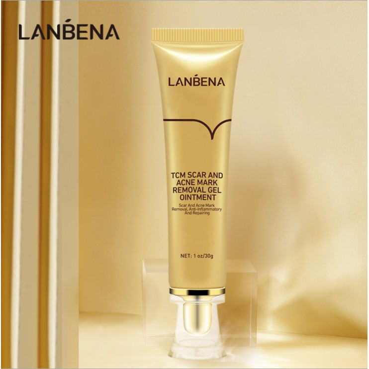 LANBENA Scar Remover Gel Skin Care Repair Serum Face Body Whitening Moisturizing Essence Blackhead Acne Spots Removal 30g