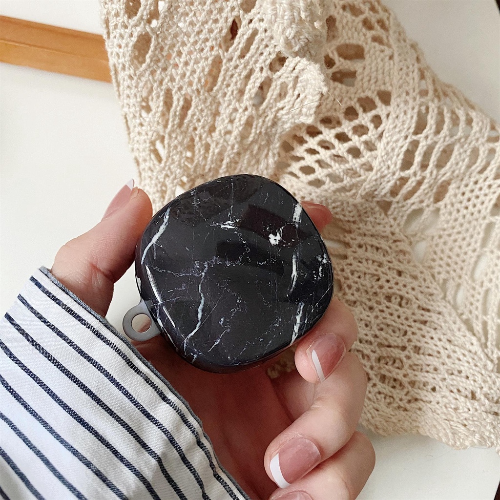 Marble Baseus Encok WM01 W01 Case Wireless Earphone Protection Anti-fall Earphone Cover Hard PC Plastic Charging Box