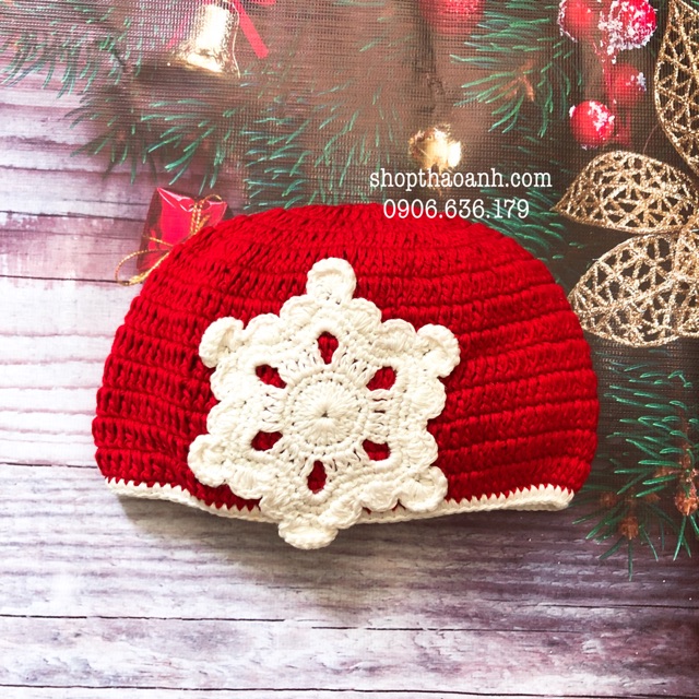 Nón len móc tay Handmade 100%