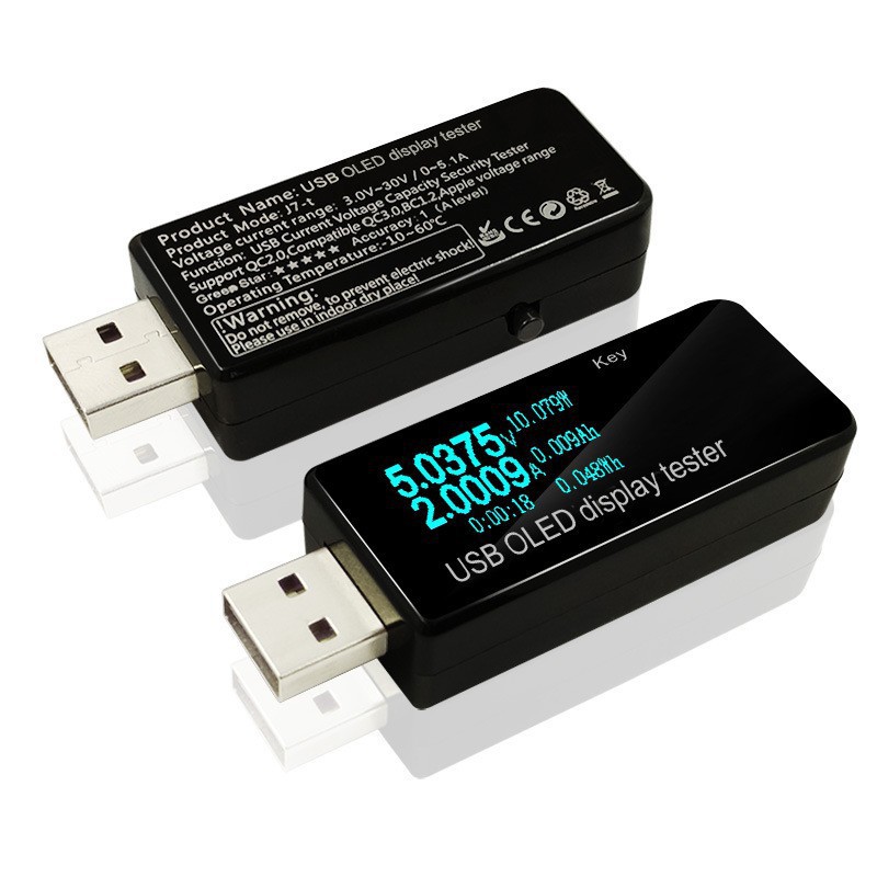 USB 7-t thiết bị đo dòng test sạc điện thoại