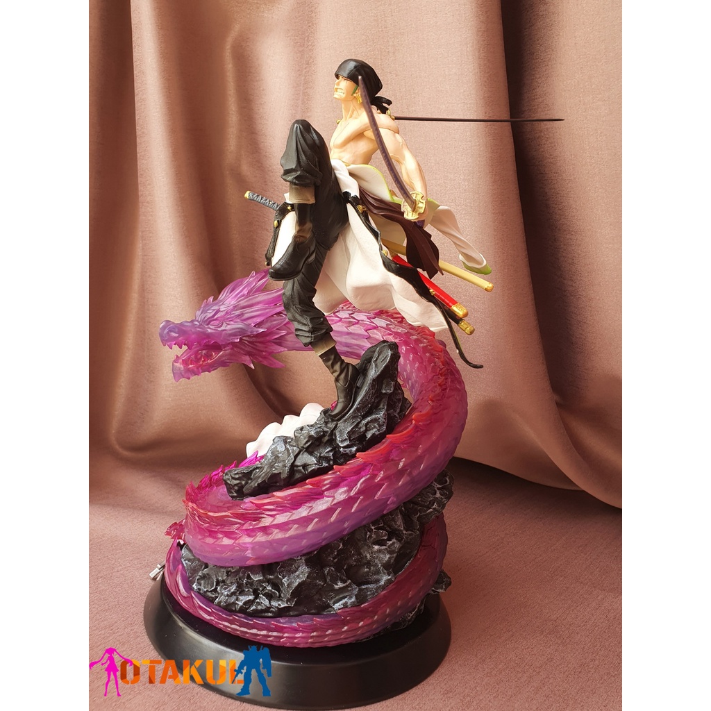 [Ảnh Thật cao 35cm] Mô Hình Figure Roronoa Zoro Rồng Tím - One Piece