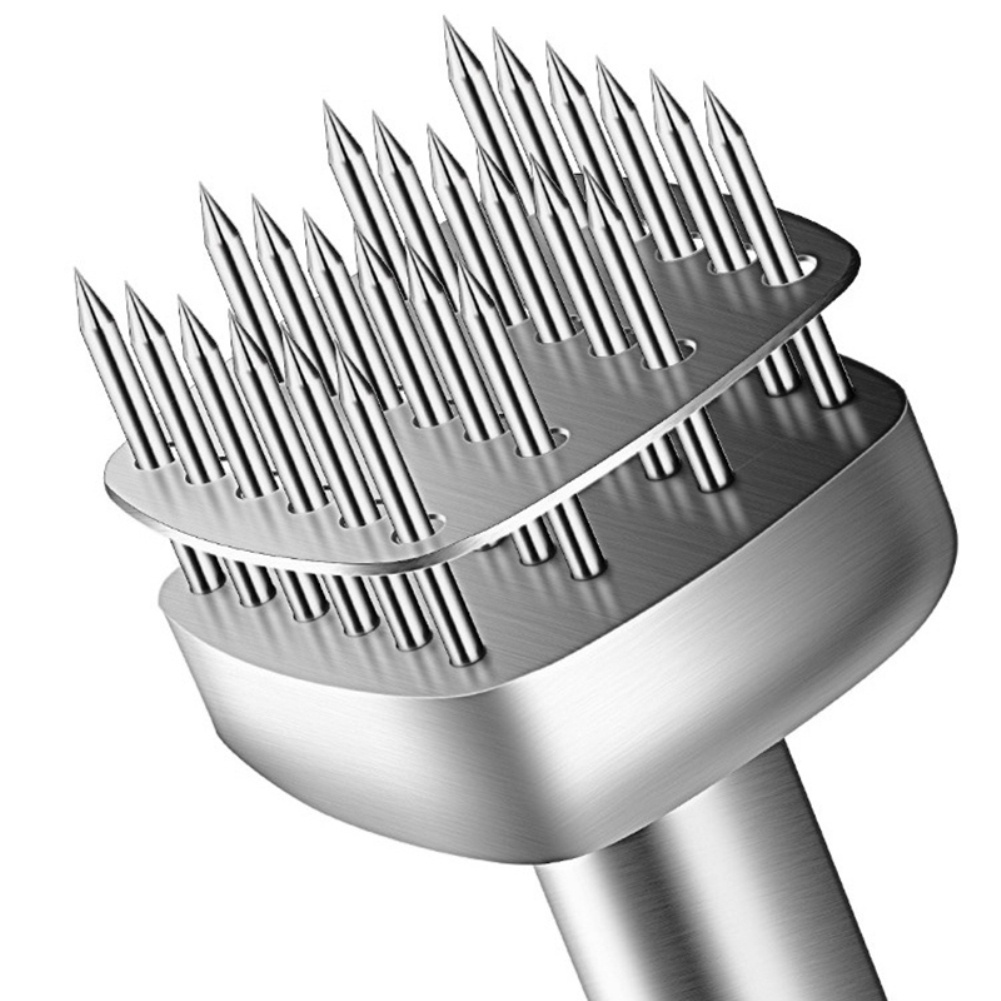 Dụng Cụ Làm Mềm Thịt Meat Tenderizer Kim 304 Thép Không Gỉ Rời Thịt Kim Bò Bít Tết Kim Dịu Dàng Thịt Kim Búa Thịt Hiện Vật Thịt Lỗ châm Thiết Bị Waitime