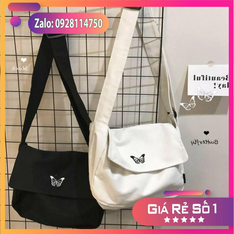 Túi đeo chéo Canvas Unisex